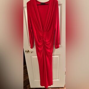 Fashio to Figure Sexy Red Dress- SHOW STOPPER